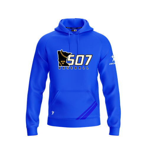 [FOLHSMRY-YXS-LOGO2] Decker Summit Hoodie (Youth XS, Royal, Logo 2)