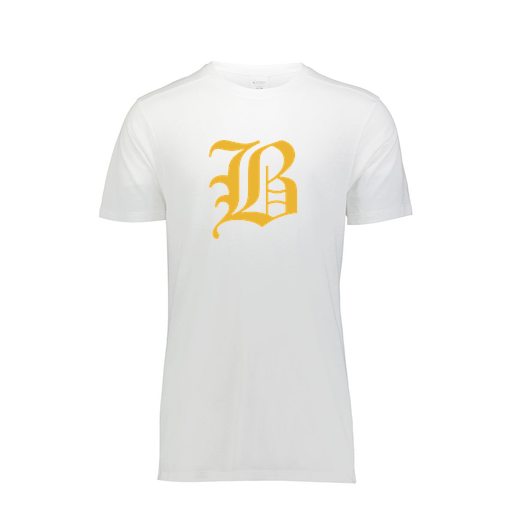 [FTSCUBWH-AS-LOGO1] Decker Men's Tri-Blend T-Shirt - Short Sleeve (Adult S, White, Logo 1)