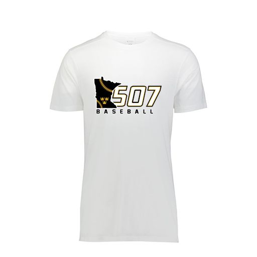 [FTSCUBWH-YS-LOGO2] Decker Youth Tri-Blend T-Shirt - Short Sleeve (Youth S, White, Logo 2)