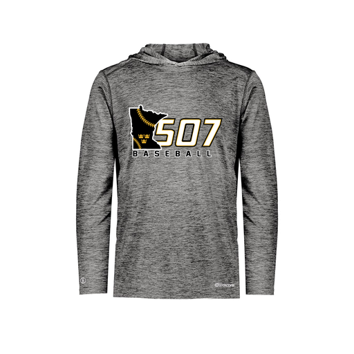 [FOLHCGBK-YS-LOGO2] Decker Youth Charge Hoodie (Youth S, Black, Logo 2)