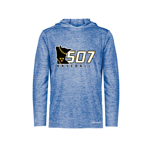 [FOLHCGRY-YS-LOGO2] Decker Youth Charge Hoodie (Youth S, Royal, Logo 2)